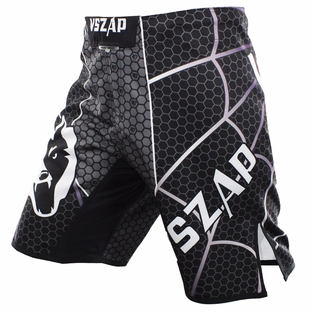 VSZAP MMA боксерские ММА Шорты Мужские штаны Одежда для движения хлопковые свободные