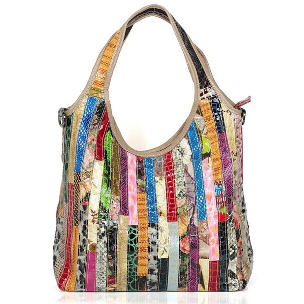 Women Top Handbags fashion Stripe color stitching Women Shoulder Bags Genuine leather Ladies Crossbody Bags Serpentine package
Women Top Handbags fashion Stripe color stitching Women Shoulder Bags Genuine leather Ladies Crossbody Bags Serpentine package