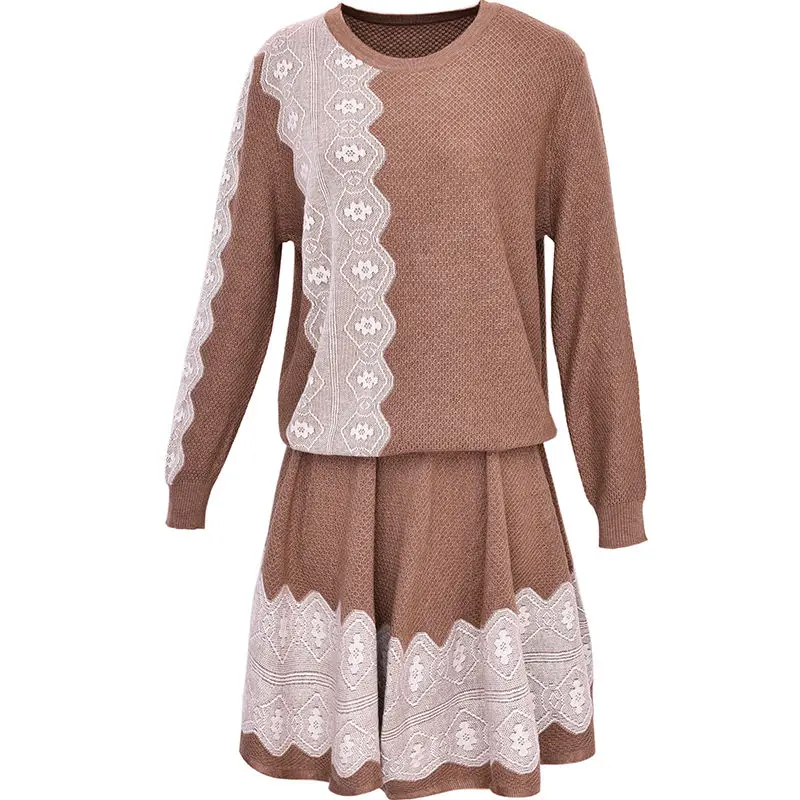 High Quality Autumn Winter Women Sets Female Sweater + Skirt 2 Two Piece Set Ladies Vintage Knitted Slim Tracksuit Clothing X03
High Quality Autumn Winter Women Sets Female Sweater + Skirt 2 Two Piece Set Ladies Vintage Knitted Slim Tracksuit Clothing X03