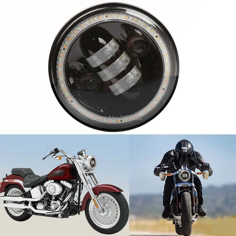 1 шт. 5-3/4 "5,75 дюймов светодиодная фара-прожектор лампа Черная для Harley Davidson
1 шт. 5-3/4 "5,75 дюймов светодиодная фара-прожектор лампа Черная для Harley Davidson