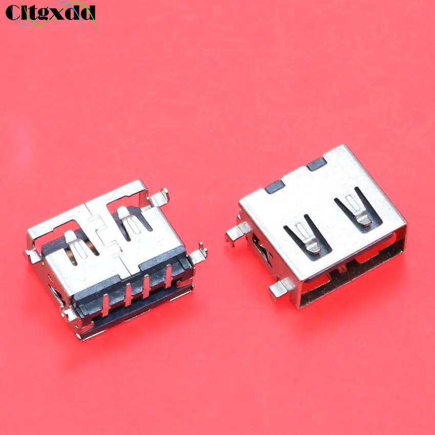 cltgxdd 10mm Short body 2.0 USB jack connector 4 pin 90 degrees AF bend Pin USB female socket for Desktop Laptop PC etc
cltgxdd 10mm Short body 2.0 USB jack connector 4 pin 90 degrees AF bend Pin USB female socket for Desktop Laptop PC etc