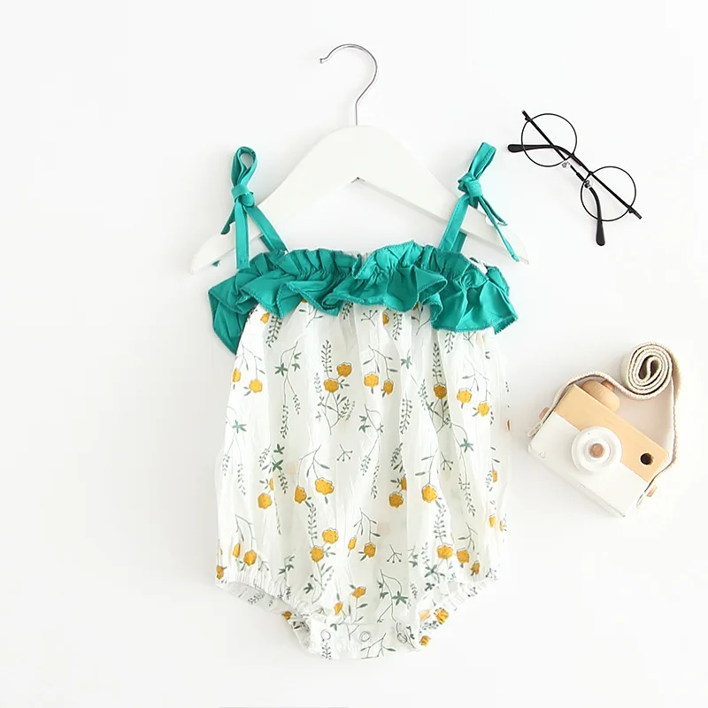 Summer newborn girls jumpsuit ruffles lace strap overalls kids cotton floral romper toddler girls clothing onesie Babyspielanzug
Summer newborn girls jumpsuit ruffles lace strap overalls kids cotton floral romper toddler girls clothing onesie Babyspielanzug