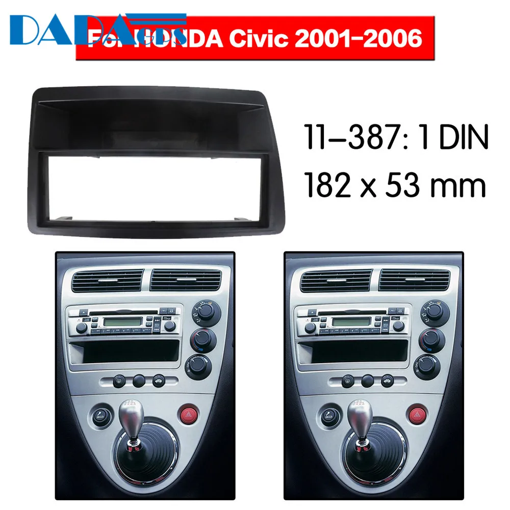 11-387 автомобильный DVD/CD для HONDA Civic 2001-2006 Вт/карманное (правое колесо) Радио стерео панель Адаптер монтажный комплект 1 Din
11-387 автомобильный DVD/CD для HONDA Civic 2001-2006 Вт/карманное (правое колесо) Радио стерео панель Адаптер монтажный комплект 1 Din