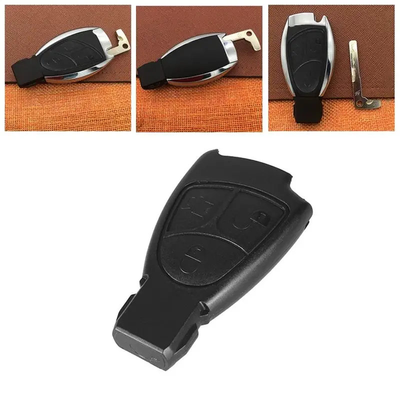 1pcs New 3 Buttons Replacement Remote Key Fob Case For Mercedes Benz C E ML Class Alarm Cover Car Key Shell
1pcs New 3 Buttons Replacement Remote Key Fob Case For Mercedes Benz C E ML Class Alarm Cover Car Key Shell