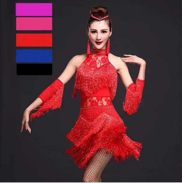 Women Latin Dance Dress Fringe Women Ballroom Dancing Dresses Latin Dance Costume Dance Latin Dresses Tango Dress Samba Skirts
Women Latin Dance Dress Fringe Women Ballroom Dancing Dresses Latin Dance Costume Dance Latin Dresses Tango Dress Samba Skirts