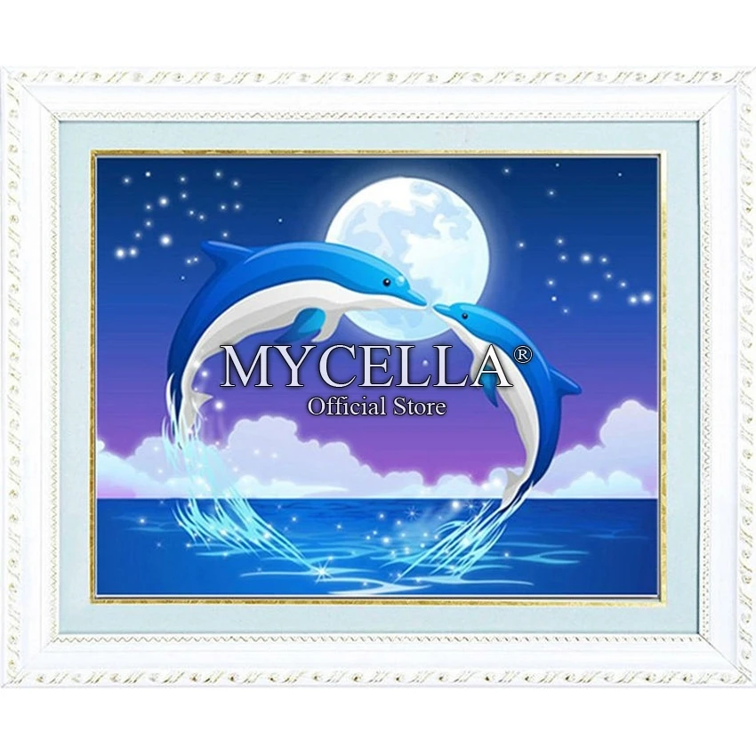 Moonlight Dolphin 5D DIY алмазная живопись вышивка крестиком рукоделие круглая Стразы мозаика Рождественская Алмазная вышивка подарок
Moonlight Dolphin 5D DIY алмазная живопись вышивка крестиком рукоделие круглая Стразы мозаика Рождественская Алмазная вышивка подарок