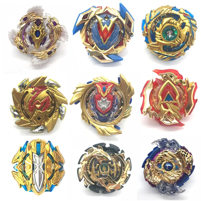 Gold series All Models Launchers Beyblades Burst GT Toys Arena Bayblade Metal God Fafnir Bey Blade Blades Toy AA
Gold series All Models Launchers Beyblades Burst GT Toys Arena Bayblade Metal God Fafnir Bey Blade Blades Toy AA