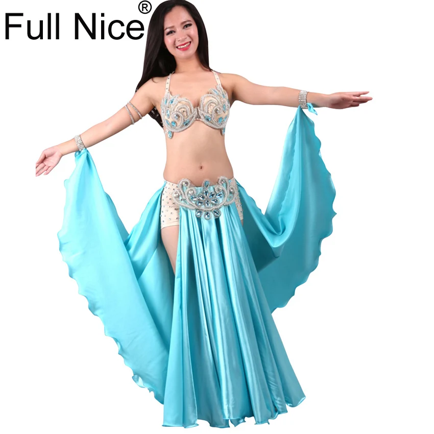 New Performance Dancewear Bellydance Clothes Outfit C/D Cup Maxi Skirt Professional Women Egyptian Belly Dance Costume Set
New Performance Dancewear Bellydance Clothes Outfit C/D Cup Maxi Skirt Professional Women Egyptian Belly Dance Costume Set