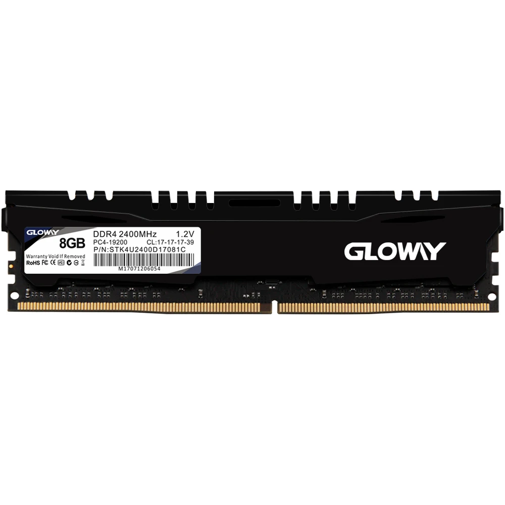 Оперативная память Gloway ddr4 8 ГБ 16 2400 МГц 1 2 В для настольных DIMM ram с