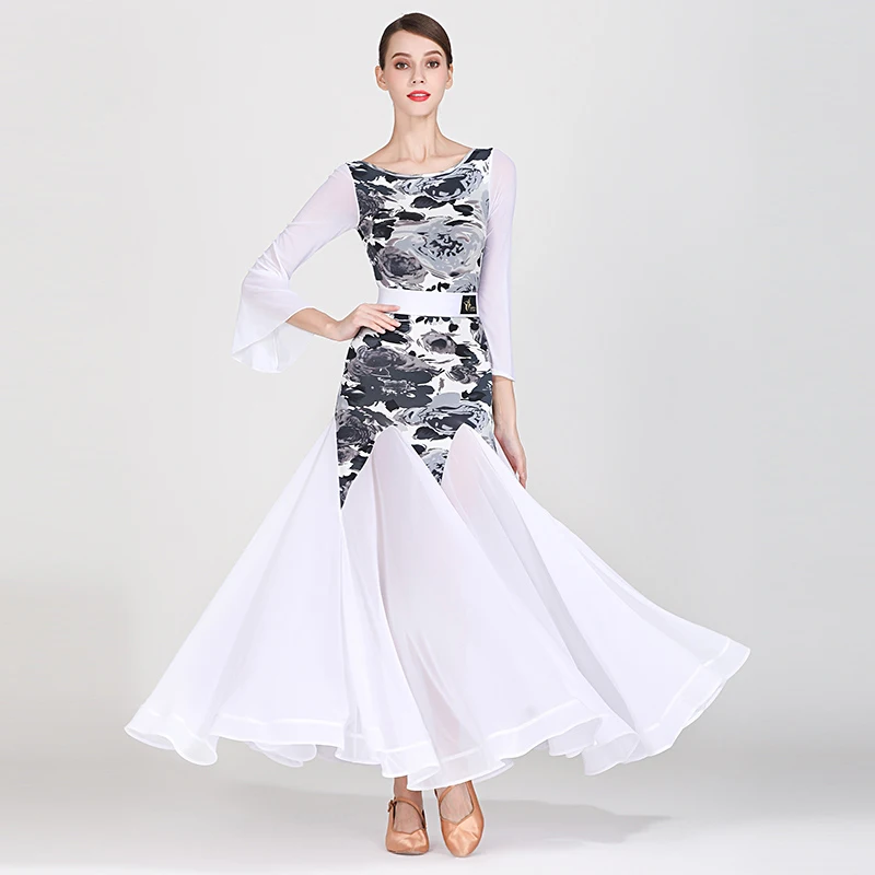 Ballroom Dance Competition Dresses 2019 Fashion Long Sleeve Drag Queen Costumes Standard Dance Dresses Forl Women DQS2176
Ballroom Dance Competition Dresses 2019 Fashion Long Sleeve Drag Queen Costumes Standard Dance Dresses Forl Women DQS2176