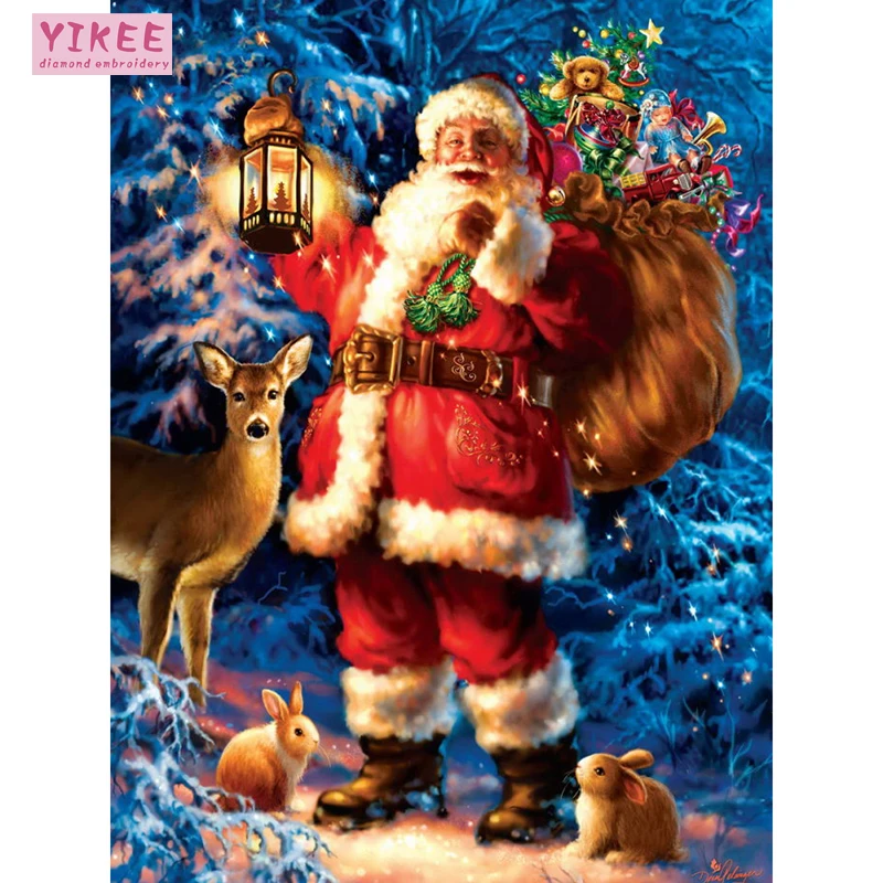 YIKEE Diamond Painting Christmas Deer Full Square DIY Diamond Painting Diamond Mosaic Rhinestones Home Decor h486
YIKEE Diamond Painting Christmas Deer Full Square DIY Diamond Painting Diamond Mosaic Rhinestones Home Decor h486