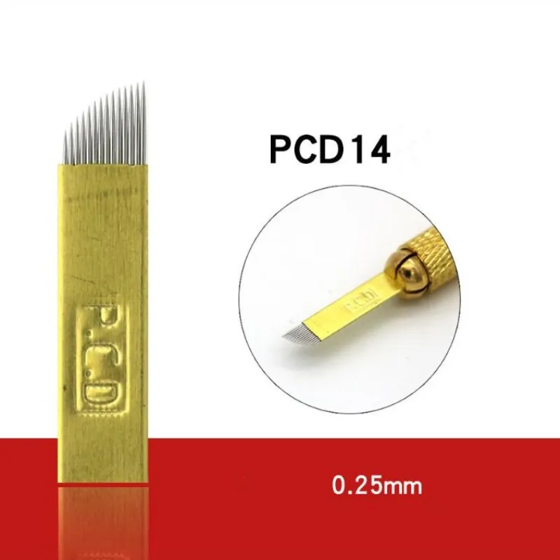 100 pcs Hard PCD 14 Tebori Microblading 14 Pin Hard Blades for Permanent Makeup Tattoo Needles For 3D Eyebrow Manual Pen Machine
100 pcs Hard PCD 14 Tebori Microblading 14 Pin Hard Blades for Permanent Makeup Tattoo Needles For 3D Eyebrow Manual Pen Machine