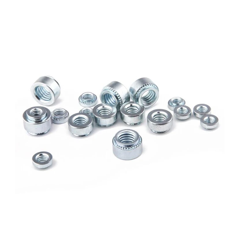 100 Pcs M2 M2.5 M8 M10 Self-clinching Pressure Riveting Nuts Carbon Steel Zinc Plating
100 Pcs M2 M2.5 M8 M10 Self-clinching Pressure Riveting Nuts Carbon Steel Zinc Plating