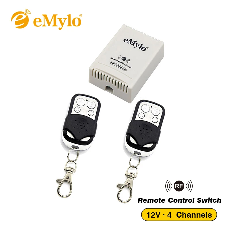 EMylo DC 12 В умный Беспроводной RF пульт дистанционного управления выключатель света