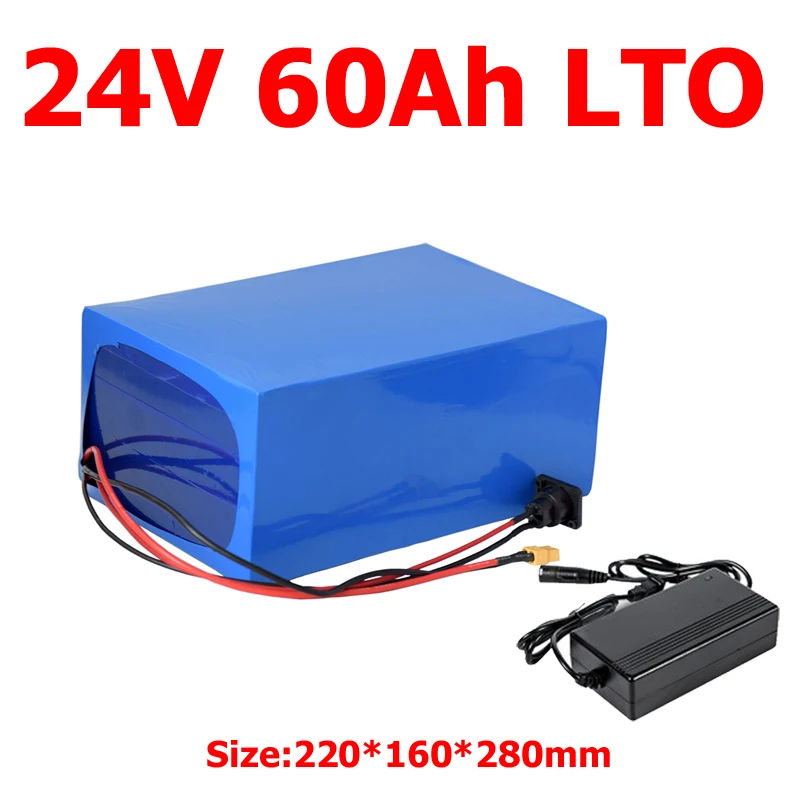 GTK 24v 60ah LTO battery pack BMS 10S 2.4V Lithium titanate battery for 1000w inverter scooter lamp Golf Cart +5A Charger
GTK 24v 60ah LTO battery pack BMS 10S 2.4V Lithium titanate battery for 1000w inverter scooter lamp Golf Cart +5A Charger