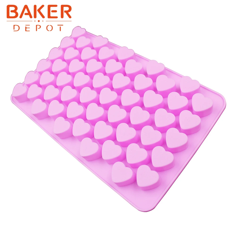 DIY 55 Lattices Heart Chocolate Mold Biscuit Silicone Mold Decorating Baking Tools
DIY 55 Lattices Heart Chocolate Mold Biscuit Silicone Mold Decorating Baking Tools