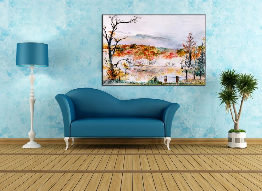 Handmade Calligraphy Abstract Landscape in Autumn Canvas Picture Hand-painted Wall Art Watercolor Mountain Scene Oil Painting
Handmade Calligraphy Abstract Landscape in Autumn Canvas Picture Hand-painted Wall Art Watercolor Mountain Scene Oil Painting