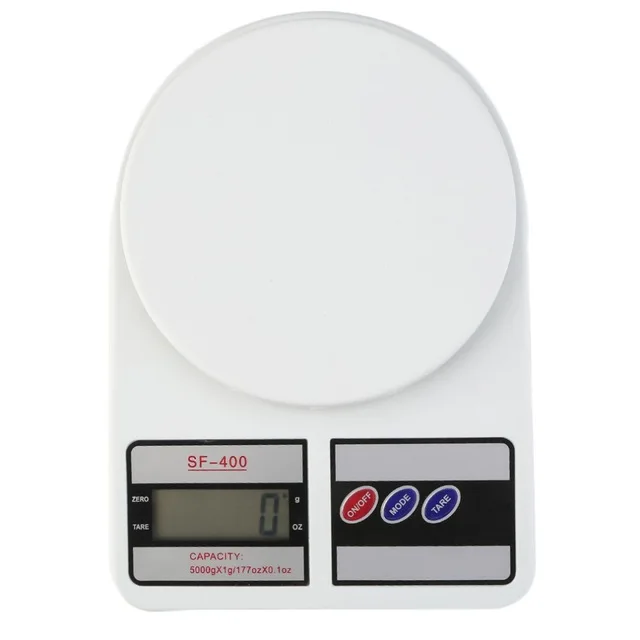 

SF400 Kitchen Scales Digital Balanca Food Scale High Precision Kitchen Electronic Scale 5kg 1g English button