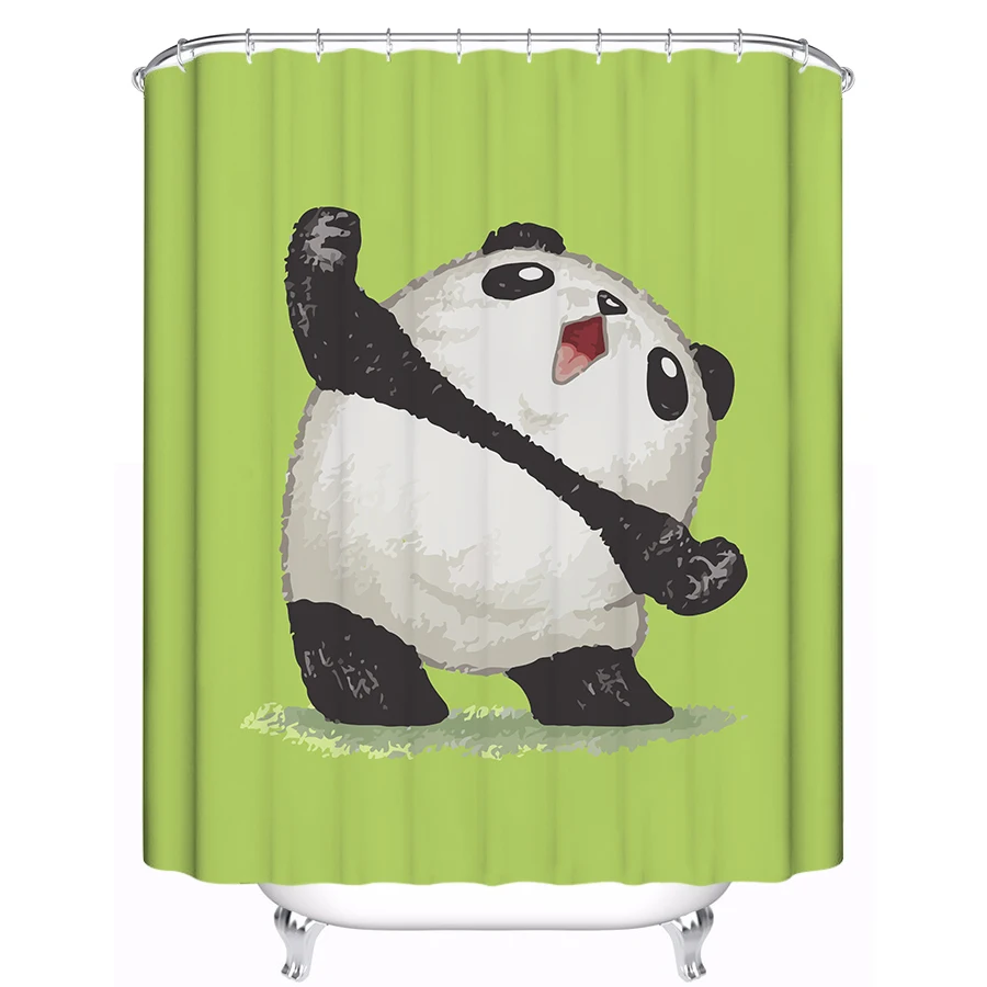 Shower Curtain Panda Pattern Customized Shower Curtain Waterproof Polyester Fabric 180x180cm Shower Curtain For The Bathroom
Shower Curtain Panda Pattern Customized Shower Curtain Waterproof Polyester Fabric 180x180cm Shower Curtain For The Bathroom