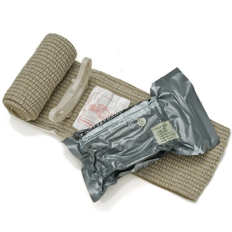 Military Tactical Emergency Bandage Hemostasis Vacuum Packaging 4 Inch Outdoor Camping Survival Hunting Army Safety Supplies New
Military Tactical Emergency Bandage Hemostasis Vacuum Packaging 4 Inch Outdoor Camping Survival Hunting Army Safety Supplies New