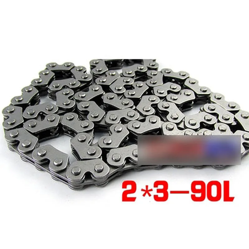 motorcycle timing chain small roller Tank transmission spare 2*3-90L for GY6 125 GY6125 125cc
motorcycle timing chain small roller Tank transmission spare 2*3-90L for GY6 125 GY6125 125cc