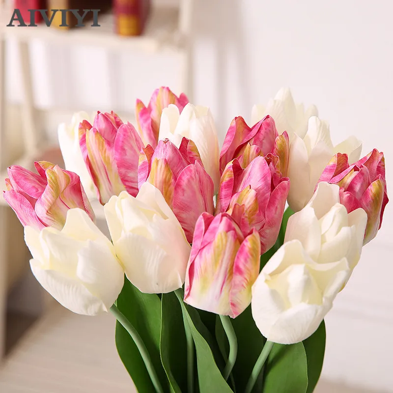 artificial tulips real touch flower 3D printing home wedding DIY decorative flores fake flowers
artificial tulips real touch flower 3D printing home wedding DIY decorative flores fake flowers