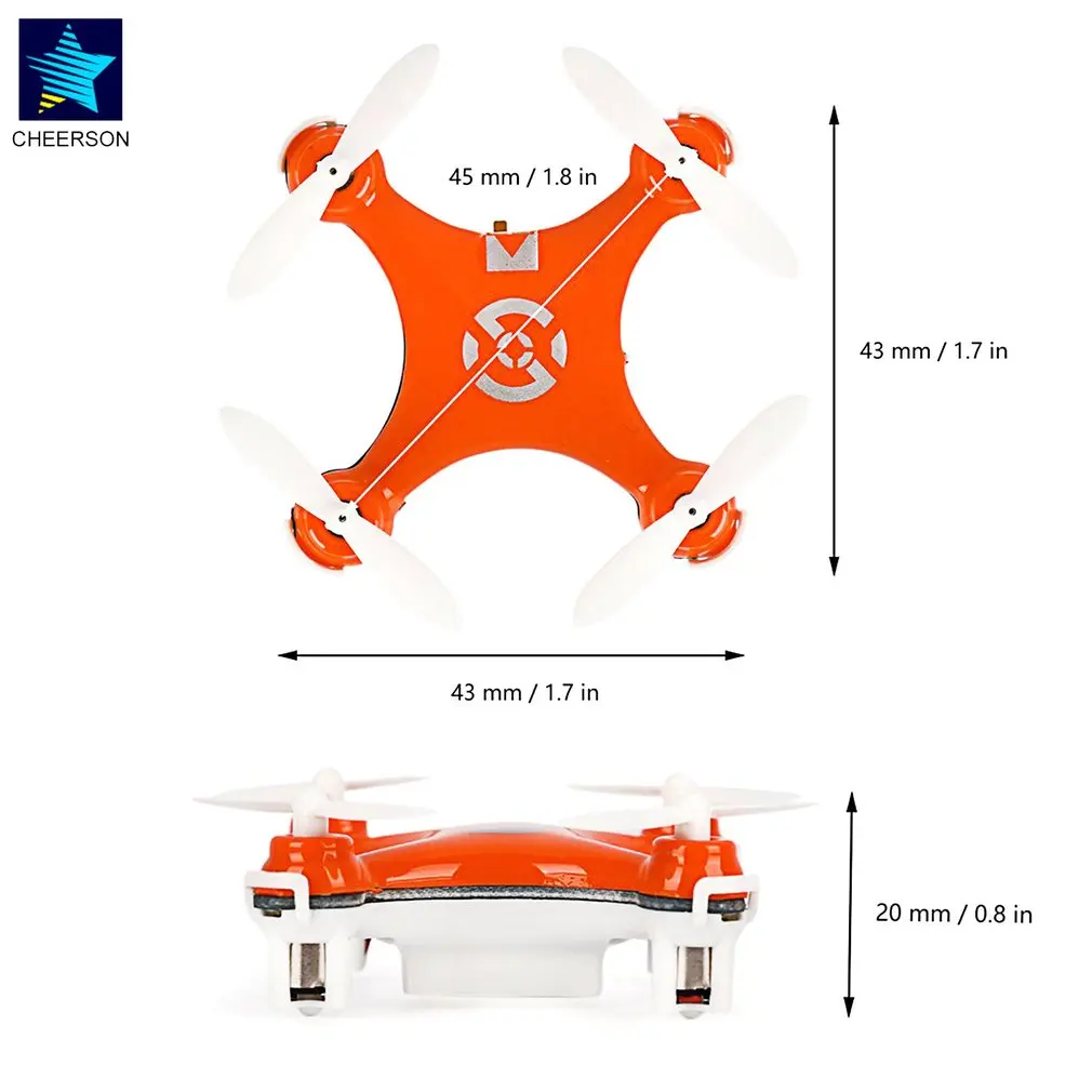RC helicopters Radio Control Aircraft Headless Mode Drone Quadcopter Mini for Cheerson CX-10 2.4G 4CH 6Axis Remote Control Toys
RC helicopters Radio Control Aircraft Headless Mode Drone Quadcopter Mini for Cheerson CX-10 2.4G 4CH 6Axis Remote Control Toys