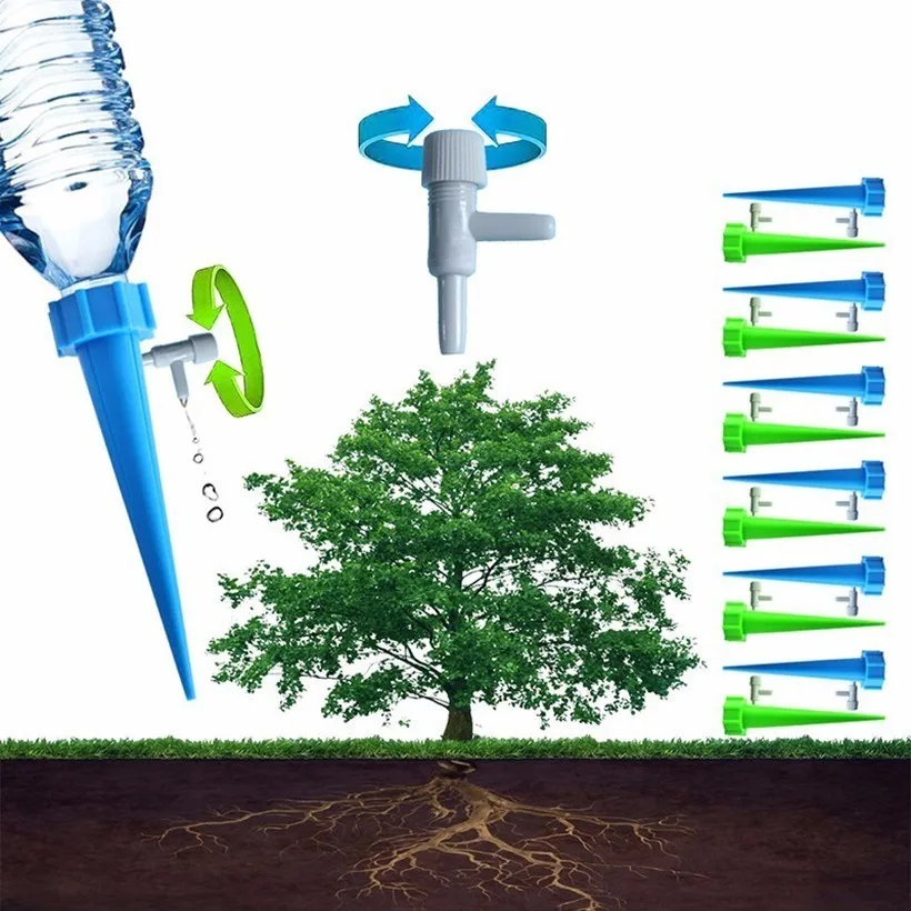 4/8/12/16pcs Automatically Adjustable Water flow Watering Device With Switch Control for Plants Flower Drip Irrigation System
4/8/12/16pcs Automatically Adjustable Water flow Watering Device With Switch Control for Plants Flower Drip Irrigation System