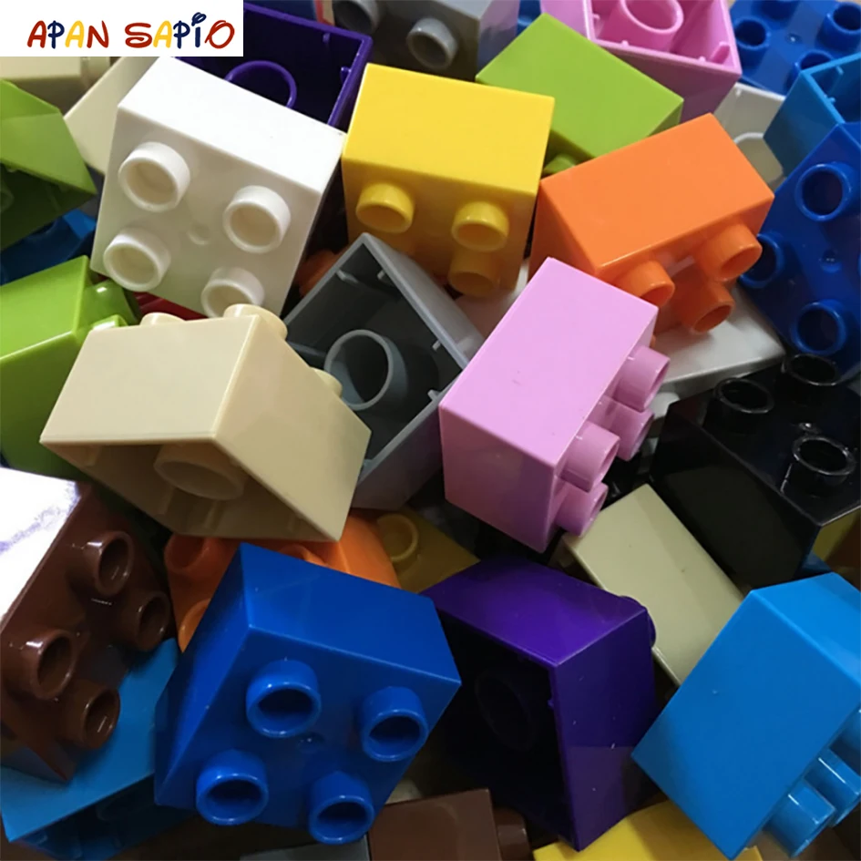 Big Size Building Blocks Thick 2X2 Dot 6PCS/lot 16Color Educational Figures Brick Toys for Children Compatible with Brands
Big Size Building Blocks Thick 2X2 Dot 6PCS/lot 16Color Educational Figures Brick Toys for Children Compatible with Brands