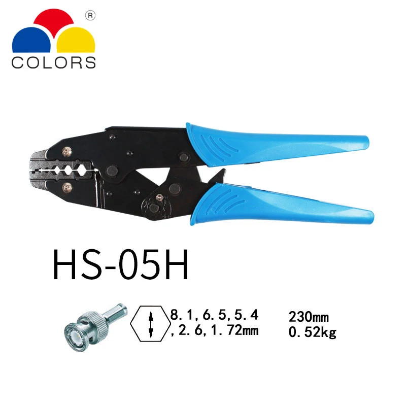 RG58 RG59 RG6 coaxial cable crimping tool also can use for crimp BNC SMA connectors high quality coaxial crimper
RG58 RG59 RG6 coaxial cable crimping tool also can use for crimp BNC SMA connectors high quality coaxial crimper