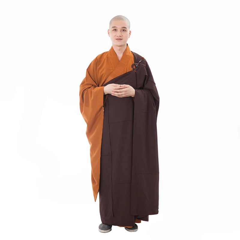 Unisex Buddhist Monk Robe Zen Meditation Costume Robes Shaolin Temple Monk Clothes Kung Fu Uniform Suit jia sha with 7 cambers
Unisex Buddhist Monk Robe Zen Meditation Costume Robes Shaolin Temple Monk Clothes Kung Fu Uniform Suit jia sha with 7 cambers