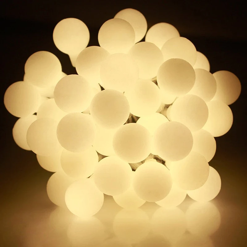 LED string lights 10M 100leds ball 8 modes AC220V-110V holiday Festival Christmas Party Wedding outdoor decorative lighting
LED string lights 10M 100leds ball 8 modes AC220V-110V holiday Festival Christmas Party Wedding outdoor decorative lighting