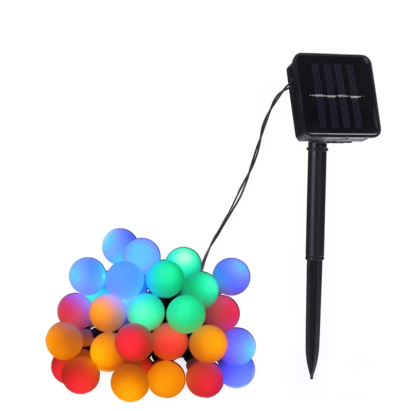 5M 30Led Solar String Lights Outdoor Waterproof Colorful Fairy Holiday Christmas Lights Garden Festivel New Year Wedding Decor
5M 30Led Solar String Lights Outdoor Waterproof Colorful Fairy Holiday Christmas Lights Garden Festivel New Year Wedding Decor
