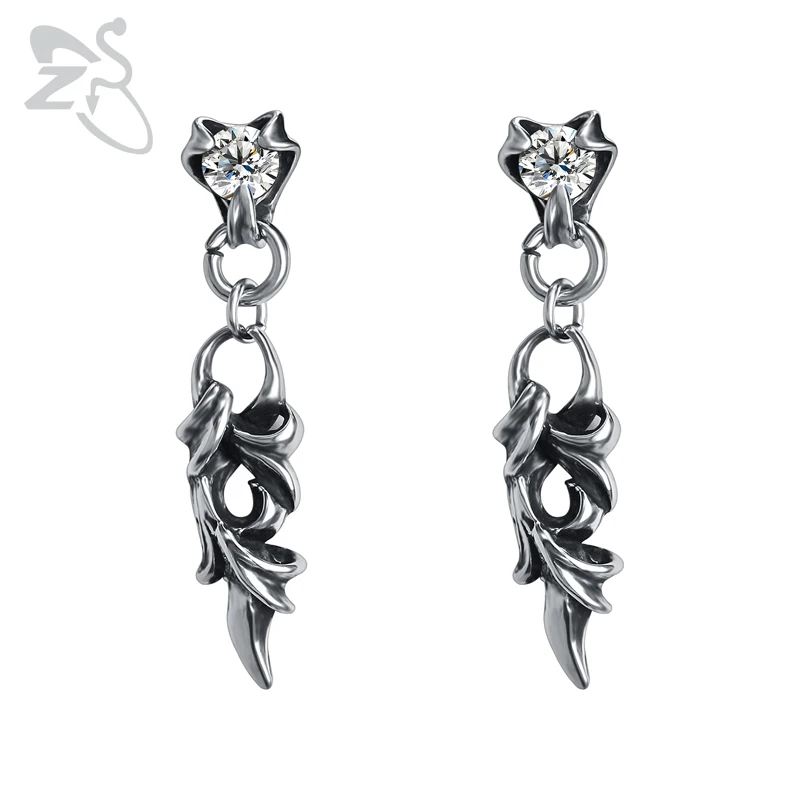 ZS Punk Style Stud Earrings with AAA Cubic Zirconia Stainless Steel Hip Hop Jewelry Rock Roll Ear Stud Accessories for Men Women
ZS Punk Style Stud Earrings with AAA Cubic Zirconia Stainless Steel Hip Hop Jewelry Rock Roll Ear Stud Accessories for Men Women