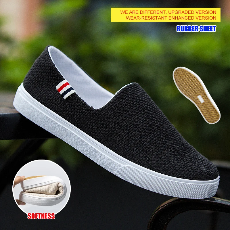 Fashion Men Casual Shoes Flax Flat Loafers For Male Low Top Footwear Shoes Slip-on Spring Summer Light Men Shoes Breathable
Fashion Men Casual Shoes Flax Flat Loafers For Male Low Top Footwear Shoes Slip-on Spring Summer Light Men Shoes Breathable