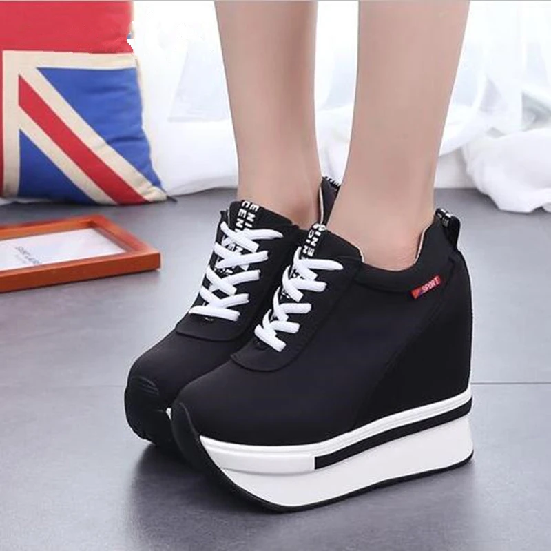 MIUBU Women Casual Shoes Woman Super Platform High Top Thick Soled Elevator Canvas Shoes Loafers Zapatos Mujer
MIUBU Women Casual Shoes Woman Super Platform High Top Thick Soled Elevator Canvas Shoes Loafers Zapatos Mujer