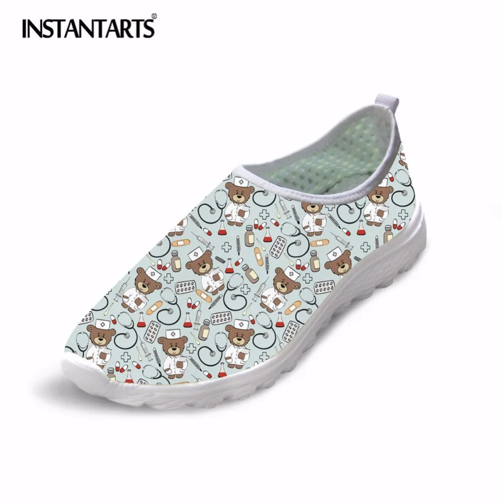INSTANTARTS 2021 Summer Mesh Flat Shoes Women Hot Nurse Printed Woman Slip-on Sneaker Shoes Super Light Walk Shoes Flats Girls
INSTANTARTS 2021 Summer Mesh Flat Shoes Women Hot Nurse Printed Woman Slip-on Sneaker Shoes Super Light Walk Shoes Flats Girls