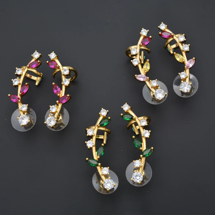 High Quality Fashion Natural Flower - Shaped Ear Studs Three Colors Of Zircon Oxide Cube Selection Japanese Small Fresh Style
High Quality Fashion Natural Flower - Shaped Ear Studs Three Colors Of Zircon Oxide Cube Selection Japanese Small Fresh Style