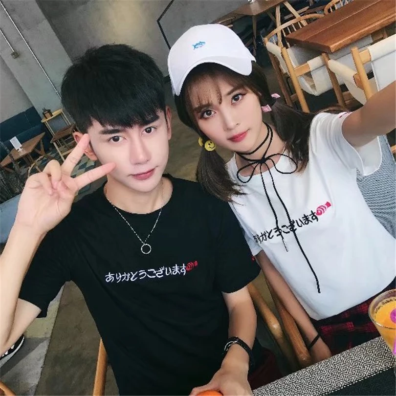 Yaffa Tamin Summer Couple T-Shirt Fashion Women Man Solid Color Tops Soft Spandex Fabric Tees For Lover Female Male
Yaffa Tamin Summer Couple T-Shirt Fashion Women Man Solid Color Tops Soft Spandex Fabric Tees For Lover Female Male