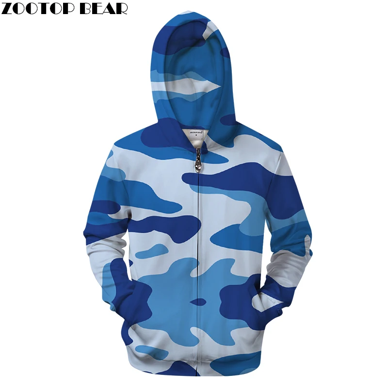 Blue 3D Zip Hoodie Camo Sweatshirts Zipper Tracksuit Streetwear Pullover Hoody Brand Coat Autumn Clothing Drop Ship ZOOTOPBEAR
Blue 3D Zip Hoodie Camo Sweatshirts Zipper Tracksuit Streetwear Pullover Hoody Brand Coat Autumn Clothing Drop Ship ZOOTOPBEAR
