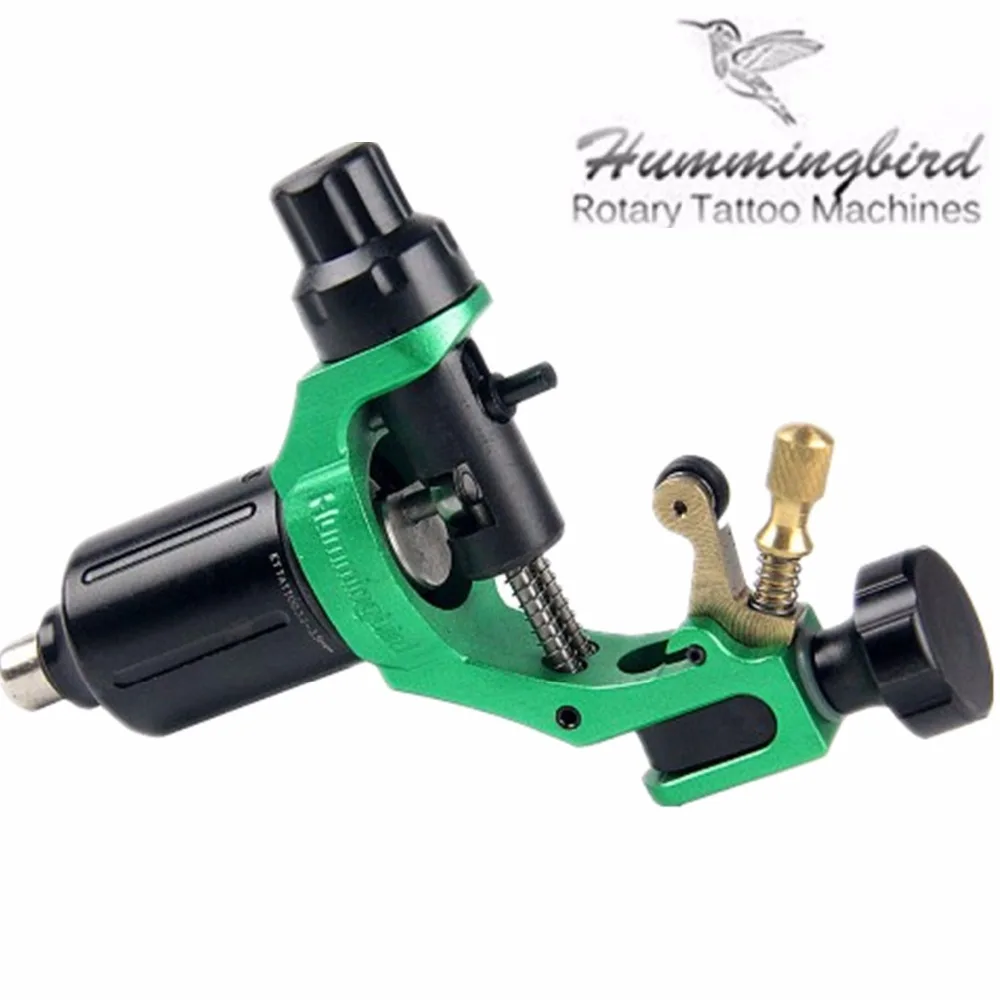 Original Hummingbird Green Gen 1 Rotary Tattoo Machine Swiss Motor Free RCA Cord
Original Hummingbird Green Gen 1 Rotary Tattoo Machine Swiss Motor Free RCA Cord