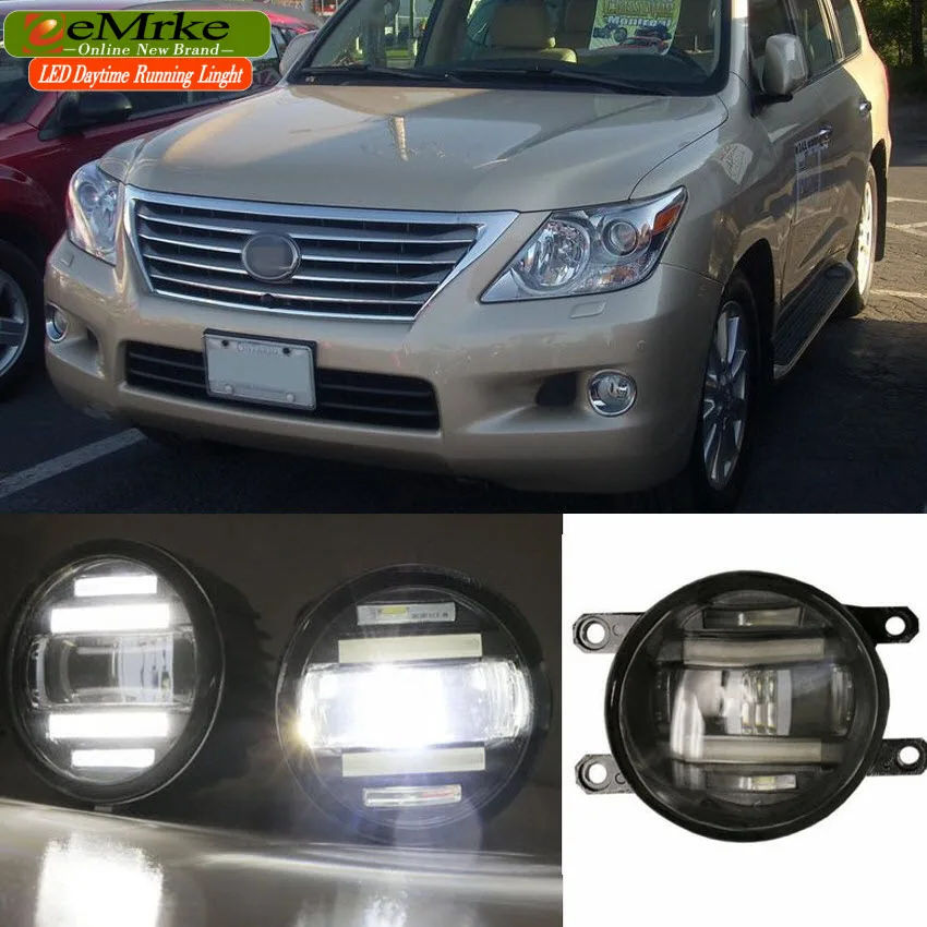 EeMrke для Lexus LX 570 (J200) 2008 - 2015 ксенон белый высокая мощность 2 в 1 светодиодный DRL проектор противотуманная лампа с объективом
EeMrke для Lexus LX 570 (J200) 2008 - 2015 ксенон белый высокая мощность 2 в 1 светодиодный DRL проектор противотуманная лампа с объективом