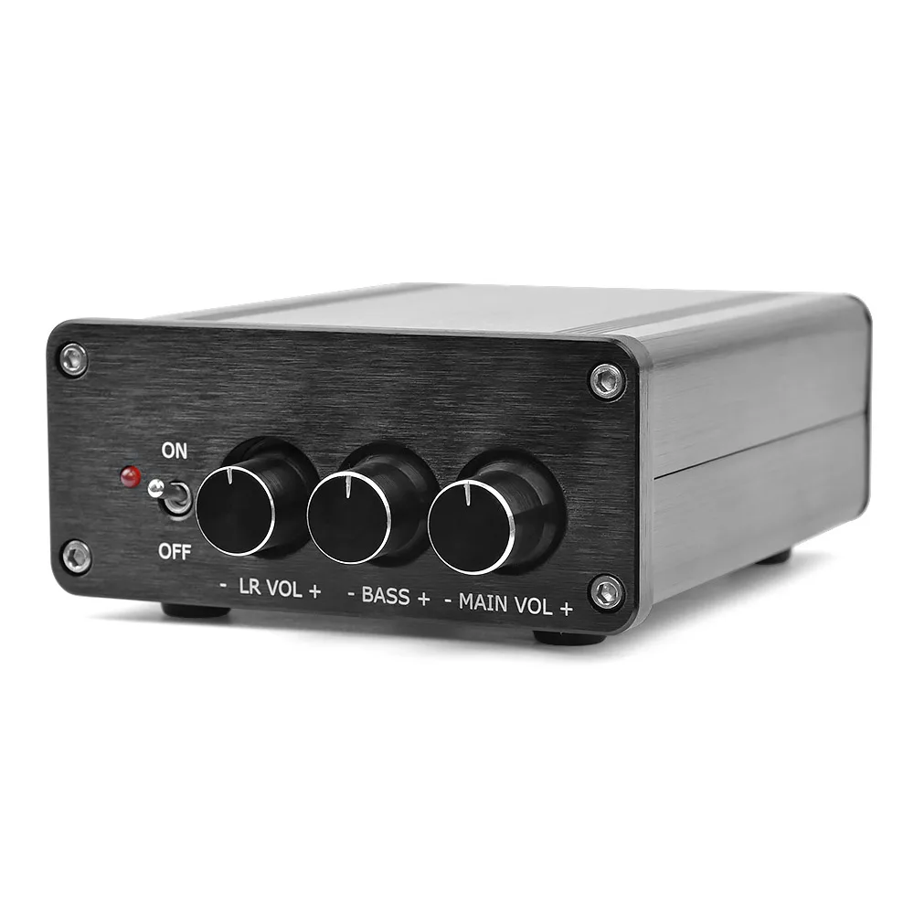 AIYIMA Мини цифровой Мощность усилитель TPA3116 NE5532 2 1 канала высокой аудио HiFi AMP 50 Вт * +