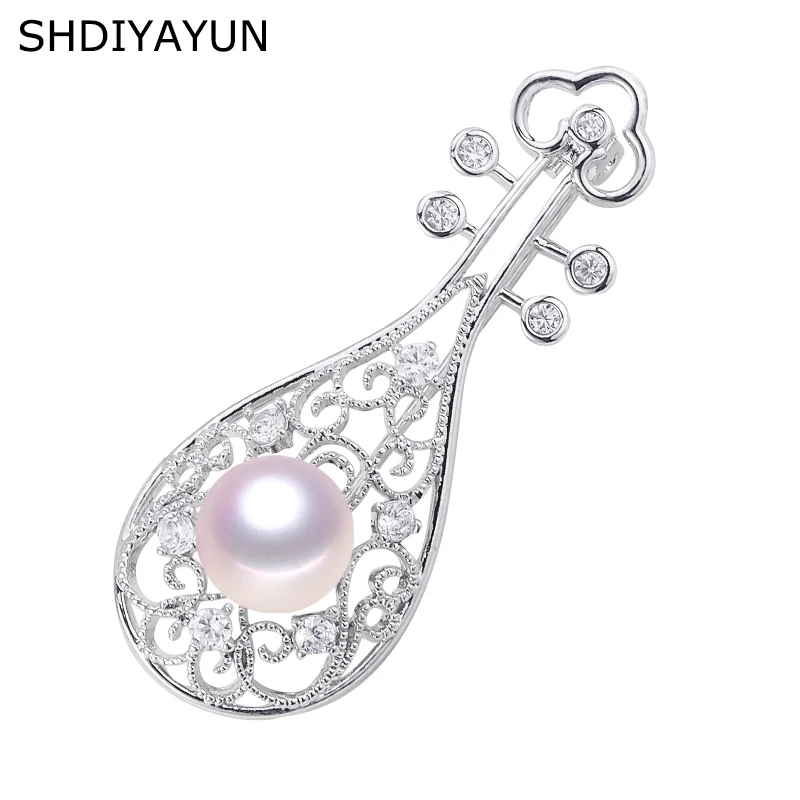 SHDIYAYUN Big Sale Pearl Brooch For Women Chinese Style Pipa Brooches Pins Natural Freshwater Pearl Fine Jewelry High Quality
SHDIYAYUN Big Sale Pearl Brooch For Women Chinese Style Pipa Brooches Pins Natural Freshwater Pearl Fine Jewelry High Quality