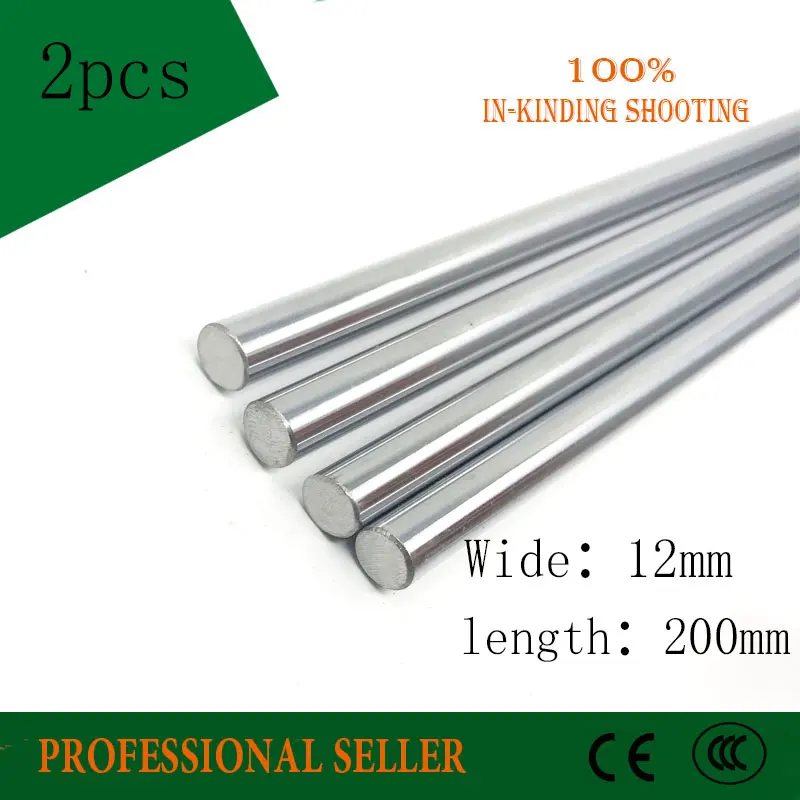 2pcs 12mm 12x200 linear shaft 3d printer 12mm x 200mm Cylinder Liner Rail Linear Shaft axis cnc parts
2pcs 12mm 12x200 linear shaft 3d printer 12mm x 200mm Cylinder Liner Rail Linear Shaft axis cnc parts