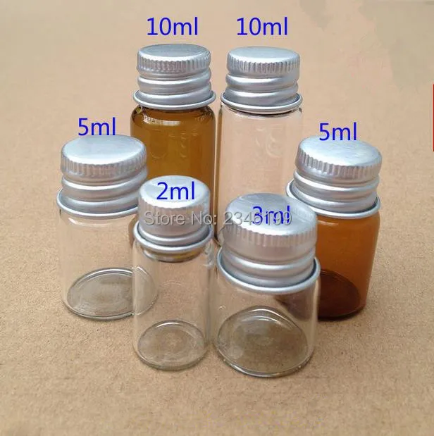 2ML 3ML 5ML 100pcs Amber Clear Medical Glass Vials With Aluminum Screw Cap Liquid Injection Bottles Powder Packaging Bottles
2ML 3ML 5ML 100pcs Amber Clear Medical Glass Vials With Aluminum Screw Cap Liquid Injection Bottles Powder Packaging Bottles