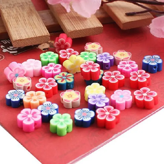 400pcs 8mm-10mm Mixed Flower Polymer Clay Charms Beads Bracelet Mobile phone decoration assorted rose sunflowers
400pcs 8mm-10mm Mixed Flower Polymer Clay Charms Beads Bracelet Mobile phone decoration assorted rose sunflowers
