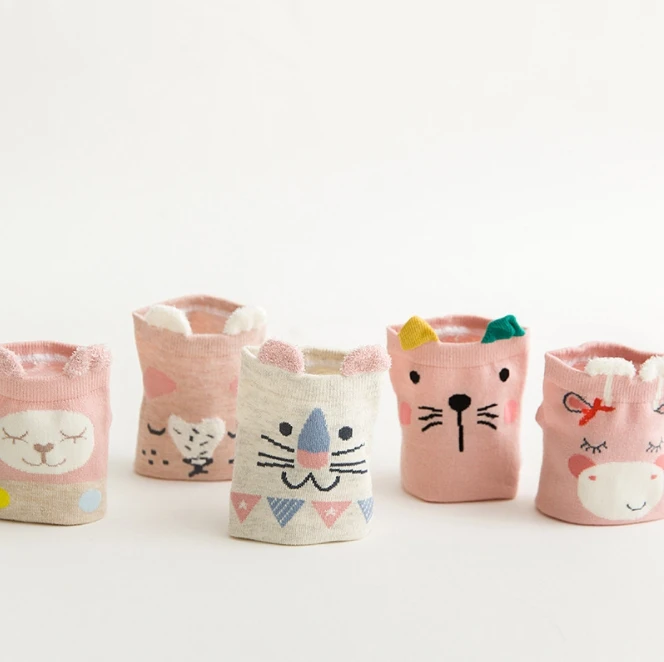 5 Pair Women Cute Socks Harajuku Cartoon Cat Pattern Casual Cotton Happy Funny Female Ankle Socks Thin Summer Low Cut Style
5 Pair Women Cute Socks Harajuku Cartoon Cat Pattern Casual Cotton Happy Funny Female Ankle Socks Thin Summer Low Cut Style