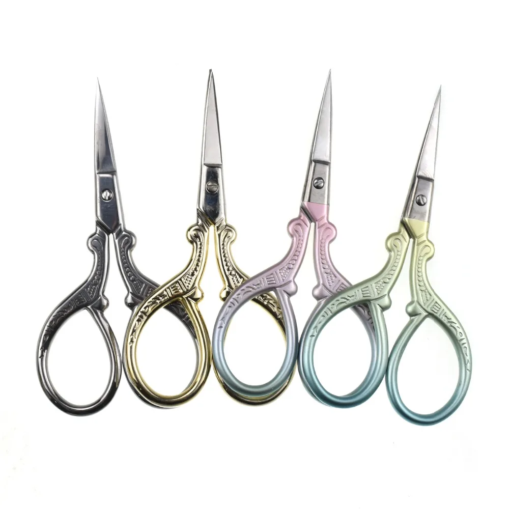 Small Tailor Scissors Cross Stitch Sewing Tools Home Paper-cut Scissors Sharp Shears Women Silver Handcraft Sewing Accessories
Small Tailor Scissors Cross Stitch Sewing Tools Home Paper-cut Scissors Sharp Shears Women Silver Handcraft Sewing Accessories
