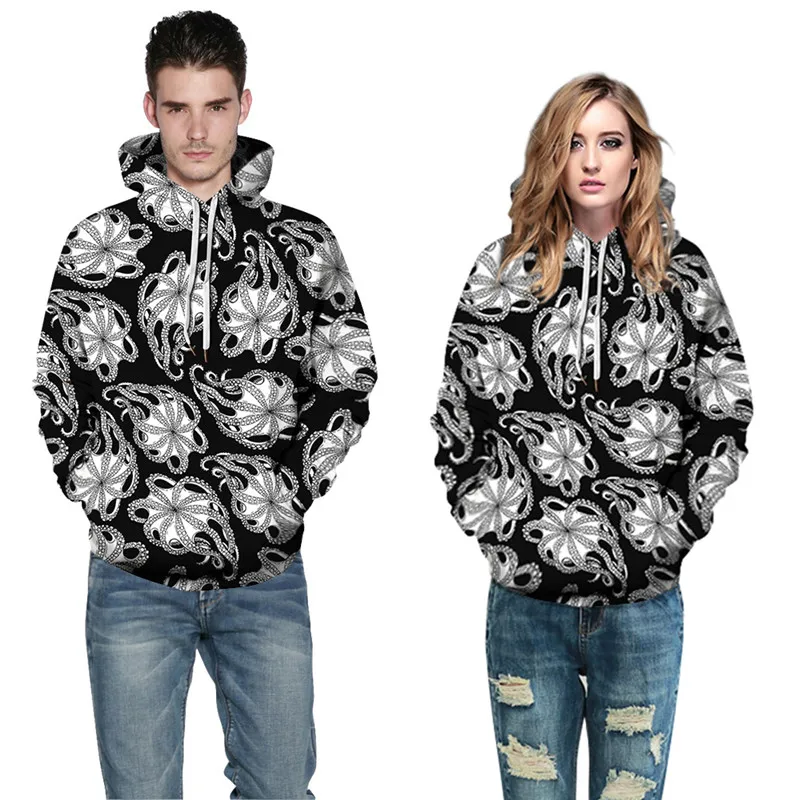 Drop Shipping Women's Men's Couples Hoodie Hooded Pullover Clothes Sweater Digital 3D Printing S-3XL
Drop Shipping Women's Men's Couples Hoodie Hooded Pullover Clothes Sweater Digital 3D Printing S-3XL